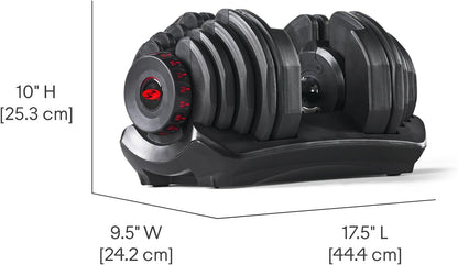 Bowflex SelectTech: Verstellbare Einzelhantel mit Gewichtssystem