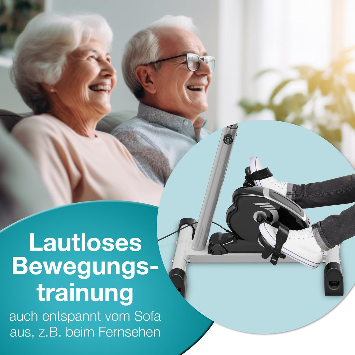 maxVitalis 2-in-1: Arm- und Beintrainer mit Motorunterstützung